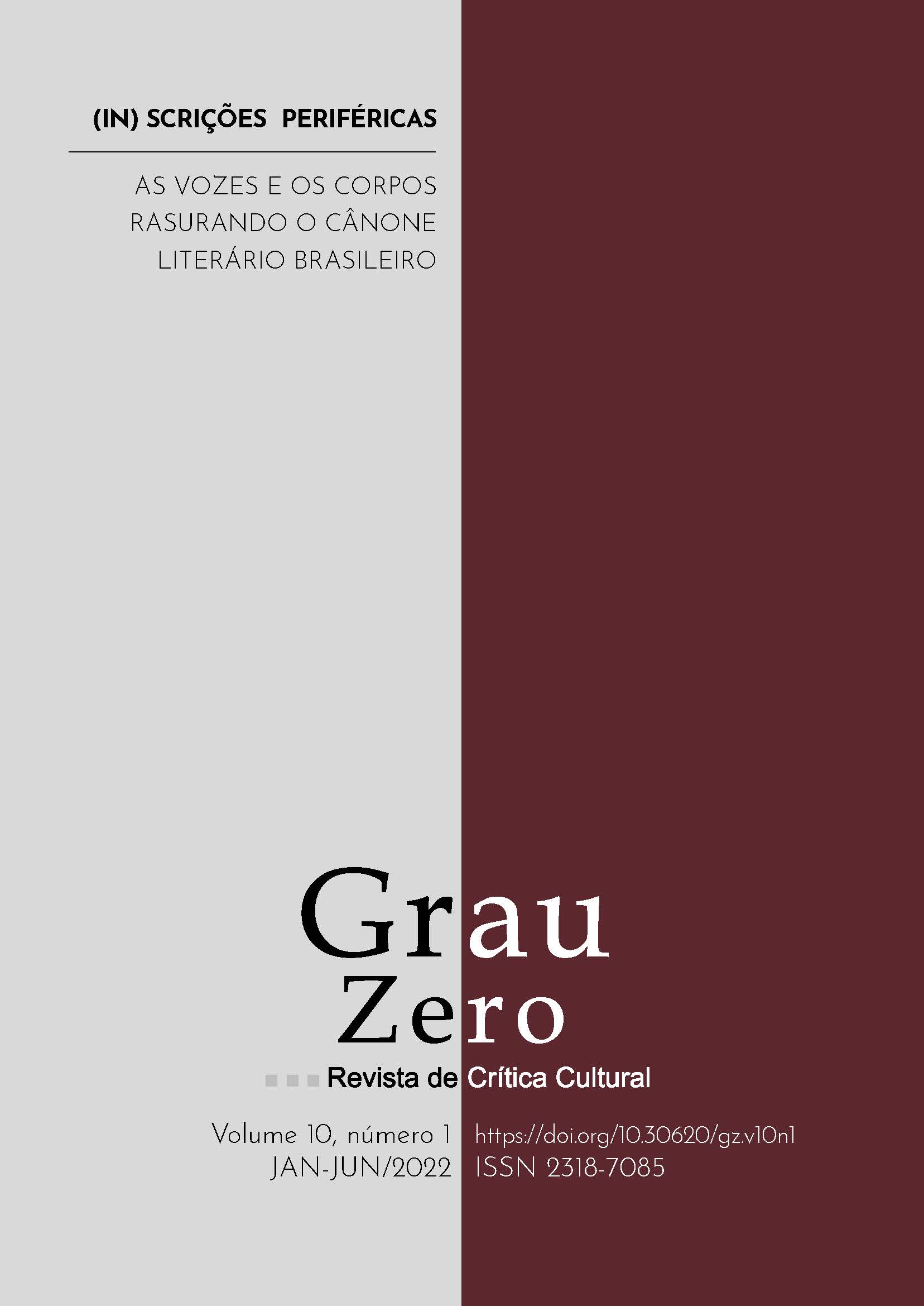 					Visualizar v. 10 n. 1 (2022): (In) scrições periféricas: as vozes e os corpos rasurando o  cânone literário brasileiro
				