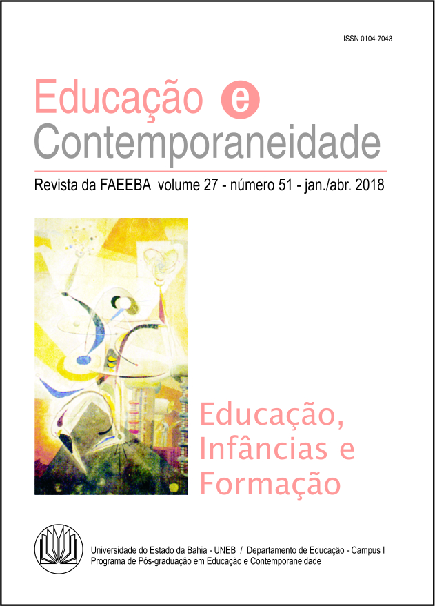 					Visualizar v. 27 n. 51 (2018): Revista da FAEEBA. Educação e Contemporaneidade
				