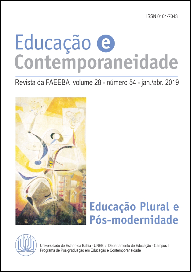 					Visualizar v. 28 n. 54 (2019): Revista da FAEEBA - Educação e Contemporaneidade
				