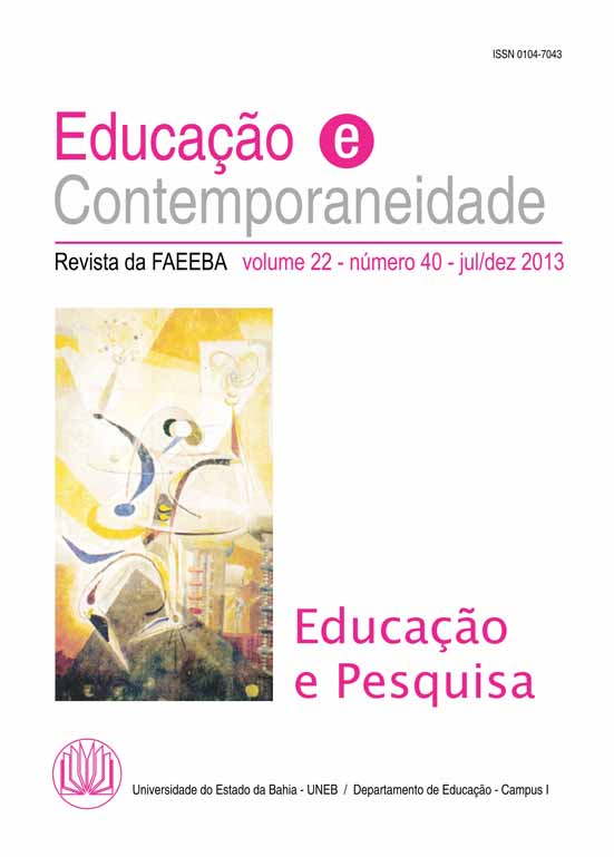 					Visualizar v. 22 n. 40 (2013): Revista da FAEEBA - Educação e Contemporaneidade
				