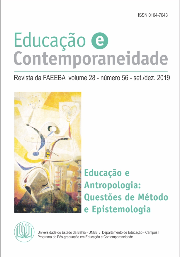					Visualizar v. 28 n. 56 (2019): Revista da FAEEBA - Educação e Contemporaneidade
				