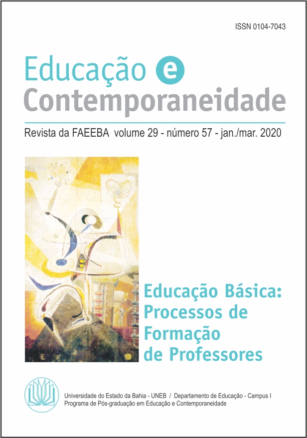 					Visualizar v. 29 n. 57 (2020): Revista da FAEEBA. Educação e Contemporaneidade
				
