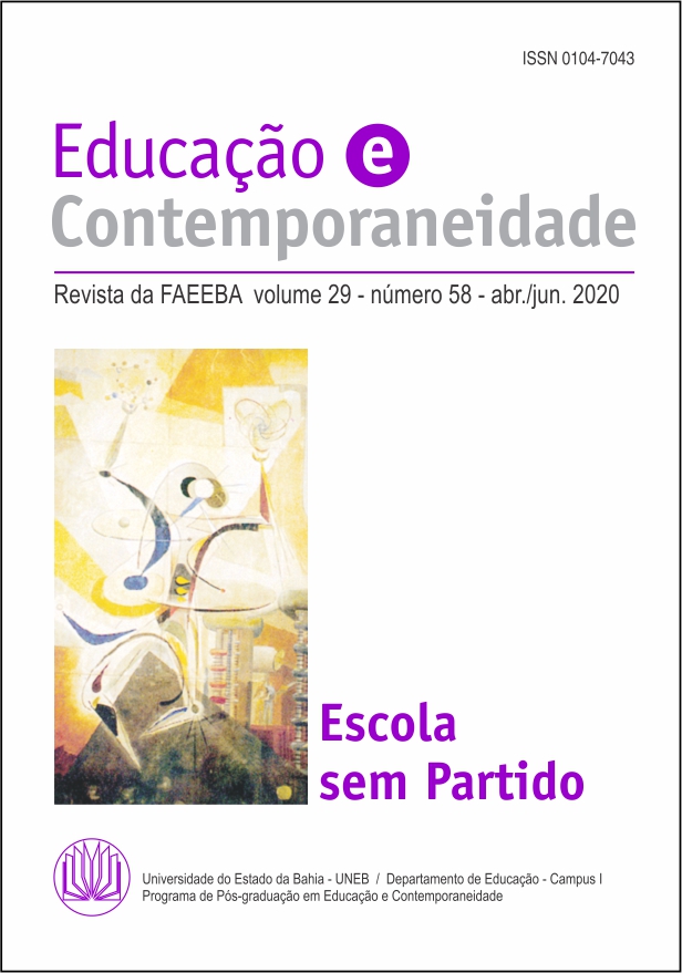 					Visualizar v. 29 n. 58 (2020): Revista da FAEEBA. Educação e Contemporaneidade
				