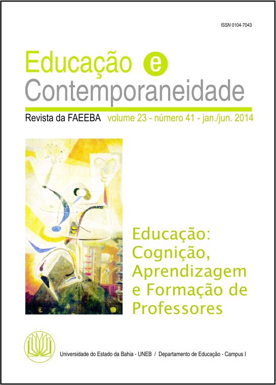 					Visualizar v. 23 n. 41 (2014): Revista da FAEEBA: Educação e Contemporaneidade
				