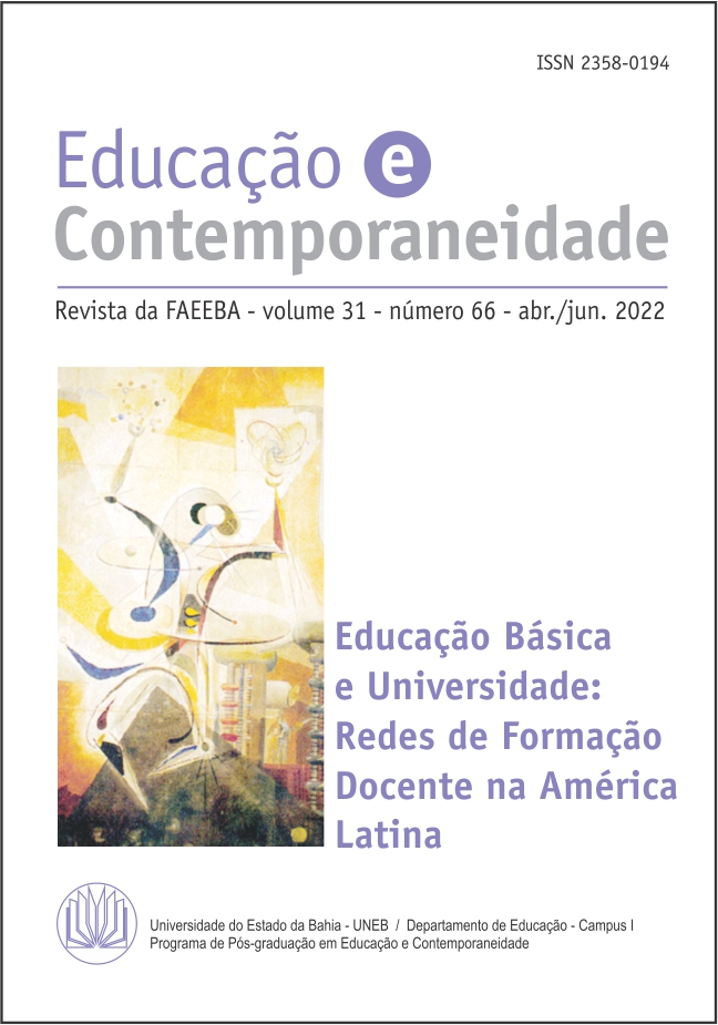 					Visualizar v. 31 n. 66 (2022): Revista da FAEEBA - Educação e Contemporaneidade
				
