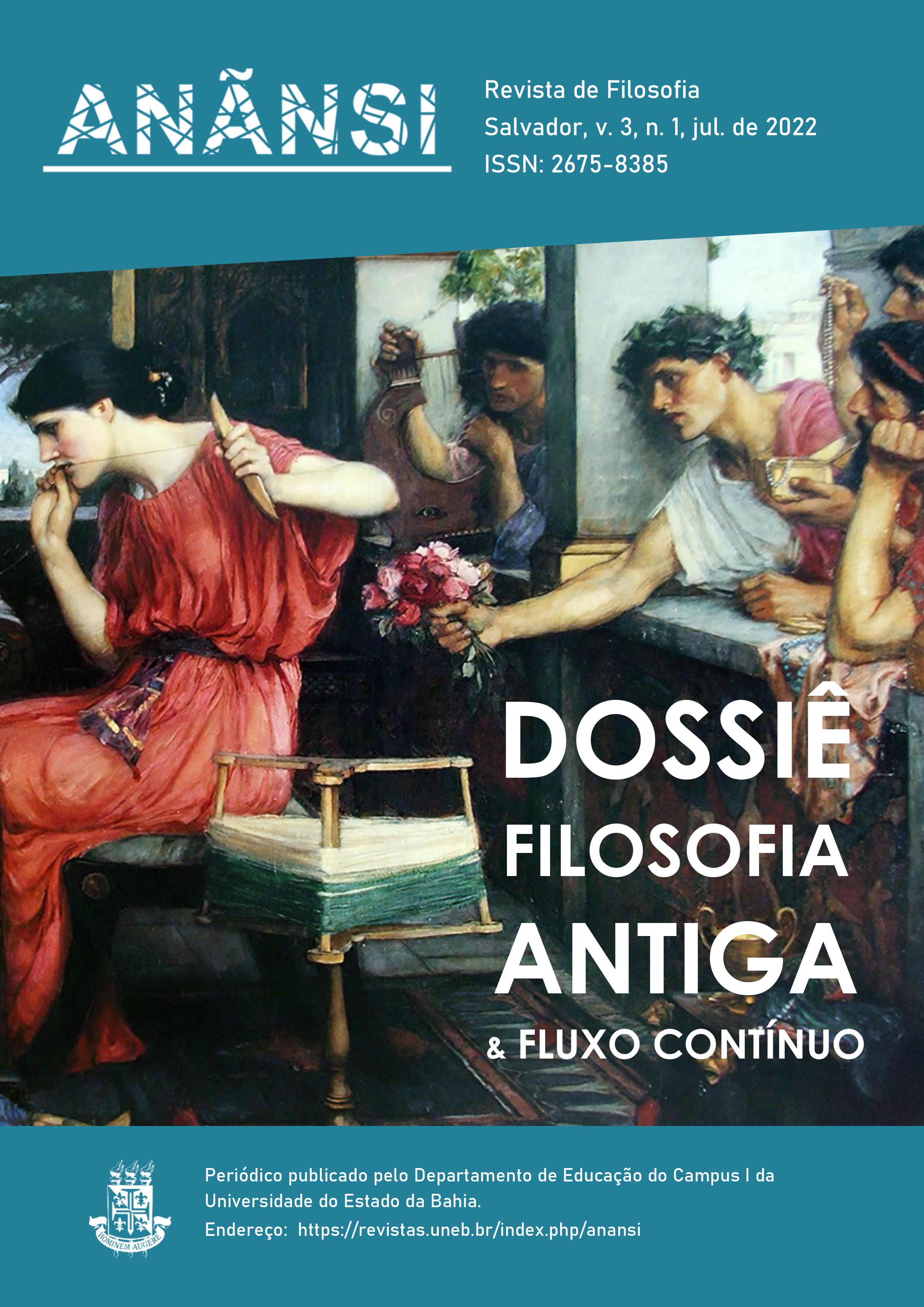 					Afficher Vol. 3 No. 1 (2022): Dossiê Filosofia Antiga & Fluxo Contínuo
				