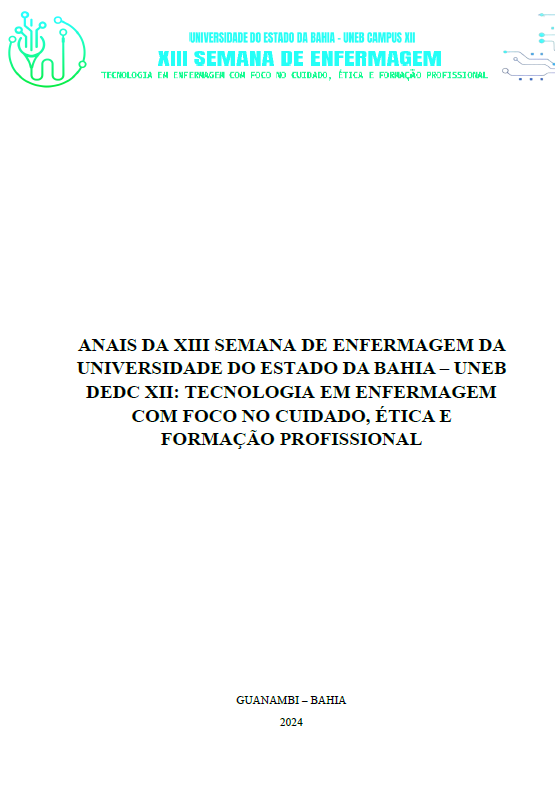 					Visualizar 2024: ANAIS DA XIII SEMANA DE ENFERMAGEM DA UNIVERSIDADE DO ESTADO DA BAHIA – UNEB DEDC XII 
				